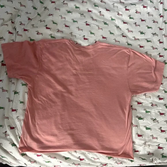 Aviator Nation tiger print boyfriend Tee, Sz Medium - Picture 2 of 3